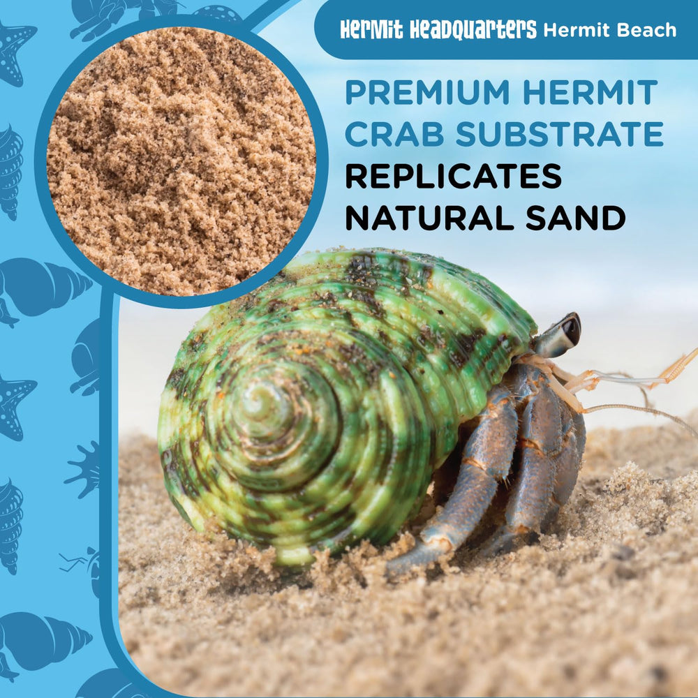 Fluker's sea salt and calcium carbonate blend mirrors natural beach sand