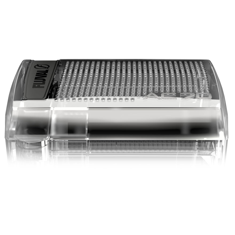 Fluval AC70 filter top view highlighting media cartridges for efficient filtration