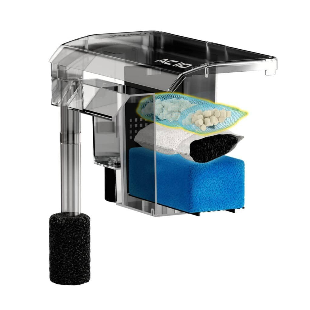 BIOMAX media supports healthier aquarium water through filtration.