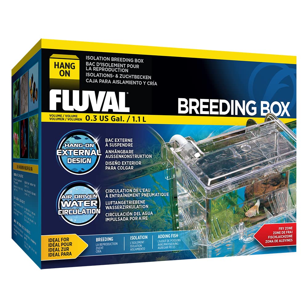 Fluval Multi-Chamber box front view for external breeding and isolation