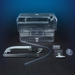 Fluval box interior compartment for fry maturation away from main tank