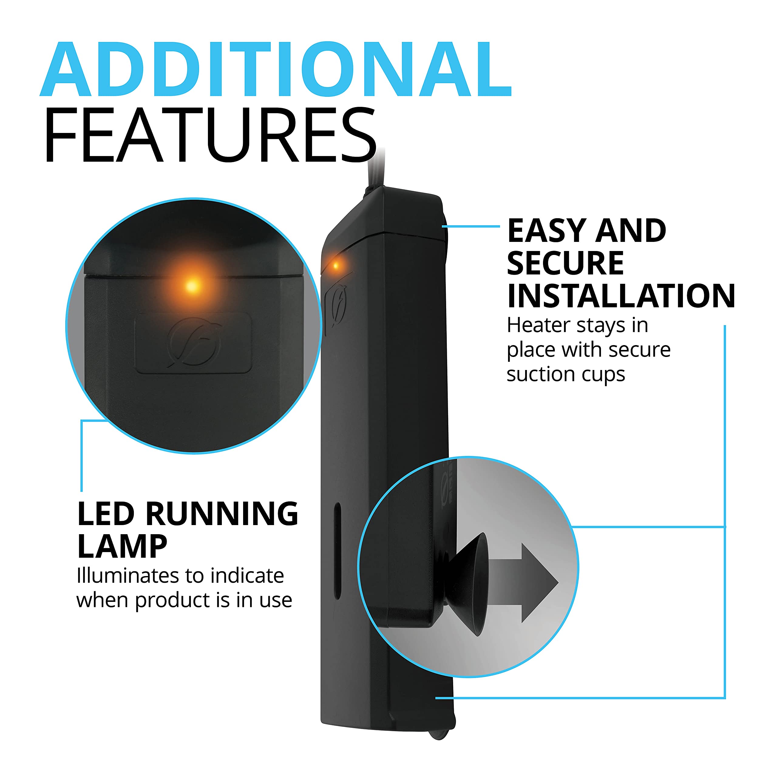 Fluval P50 ideal for freshwater and saltwater tanks up to 15 gallons.