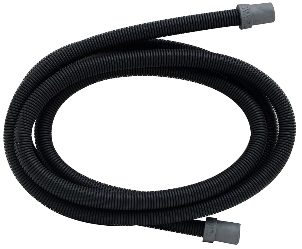 Fluval Ribbed Hosing 9.8 ft length supports flexible aquarium plumbing.