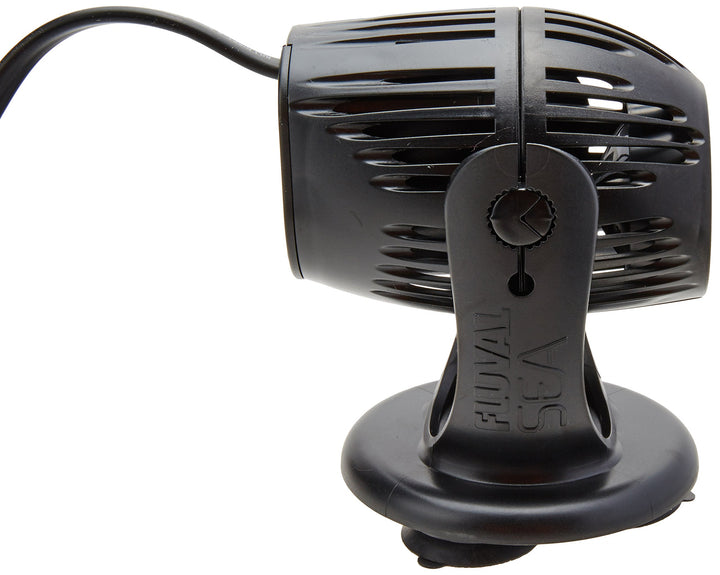 Fluval Sea CP4 wave maker output nozzle showing adjustable flow for precise water movement.