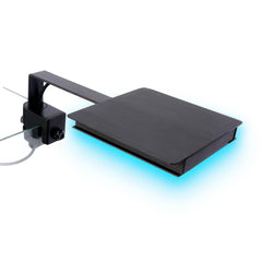 Fluval SEA Nano LED app control graphic enabling Bluetooth customization.