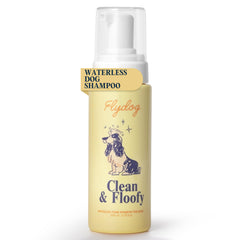 Flydog Clean and Floofy waterless spray bottle for quick, no-rinse cleanup after walks.