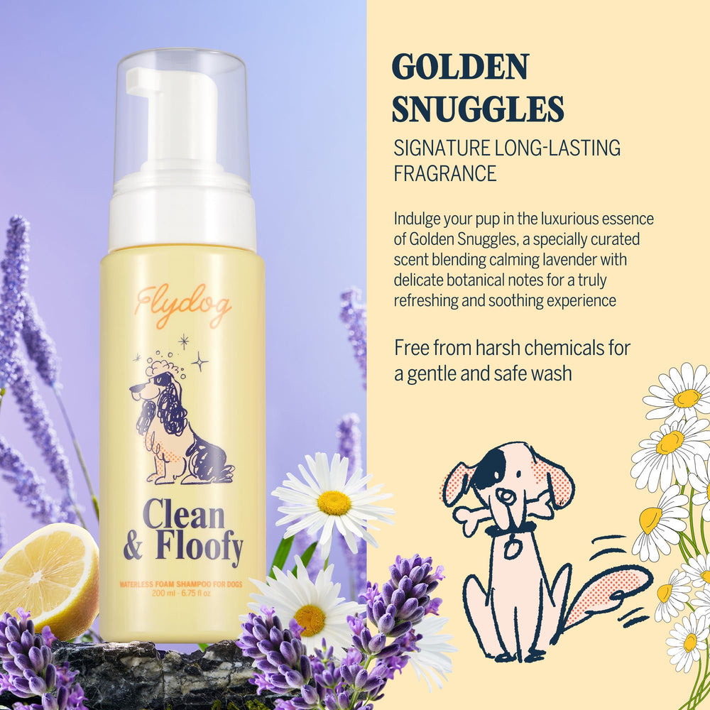 Flydog sulfate-free puppy-safe formula for gentle detangling and conditioning.
