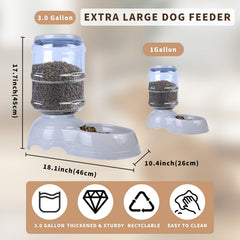 Flying Dove clear container lets you monitor food levels at a glance