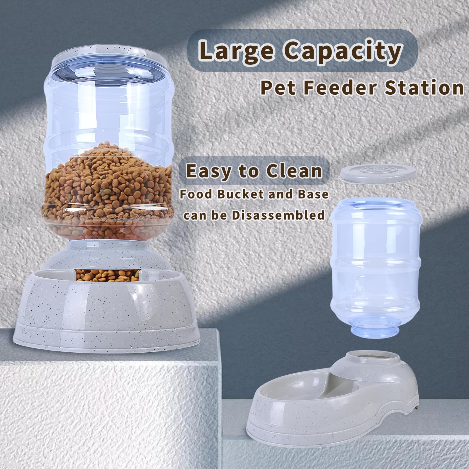 Flying Dove large dog feeder station designed for easy daily use