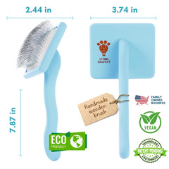 Flying Pawfect long pins ease through mats for smoother brushing sessions