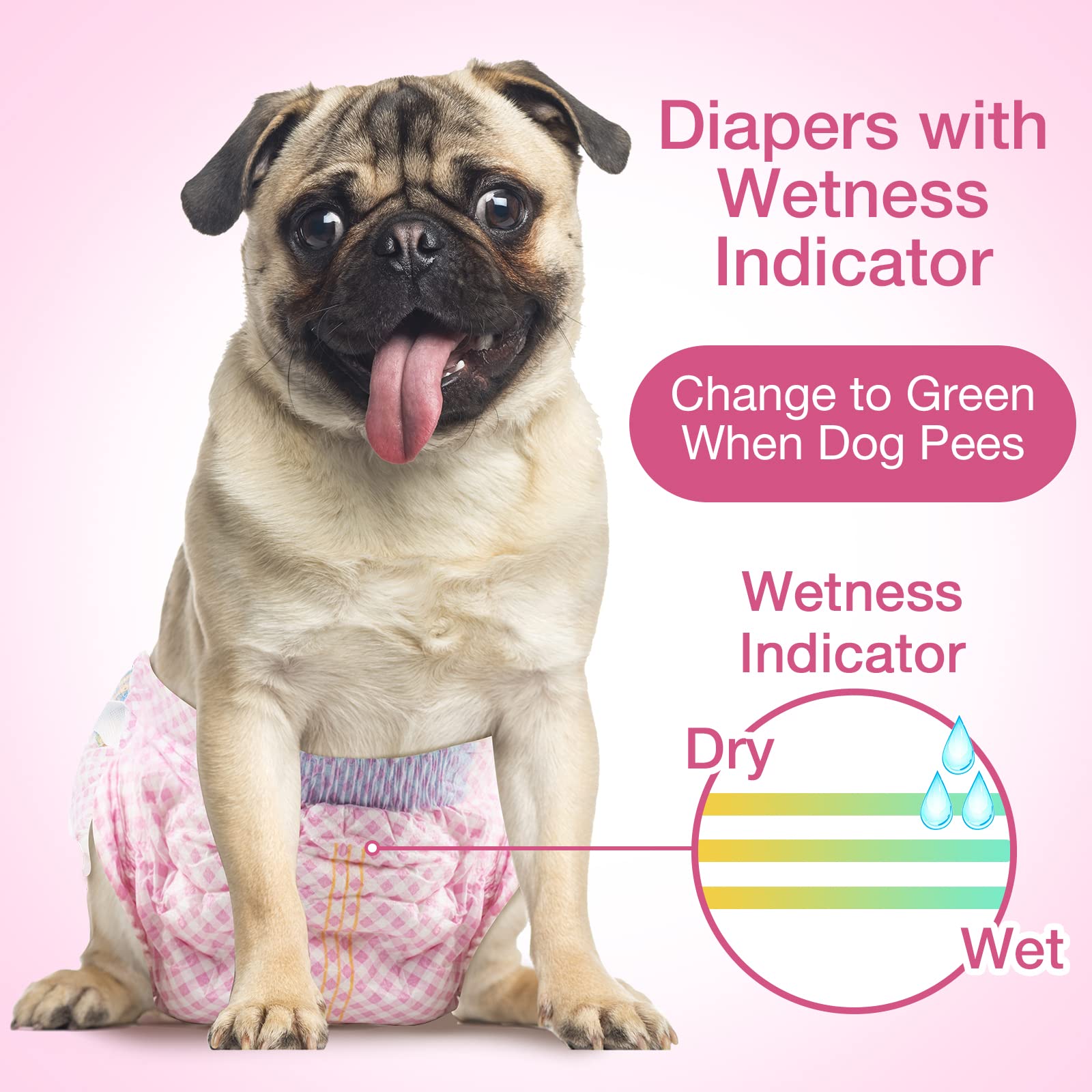 Flying Paws travel-ready disposable diapers for on-the-go care.