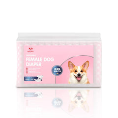 Flying Paws diaper with a wetness indicator for simple changes.