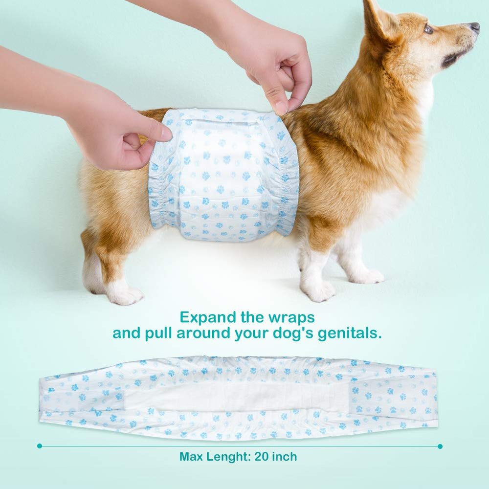 Close-up of the absorbent core of Flying Paws diapers illustrating moisture containment.