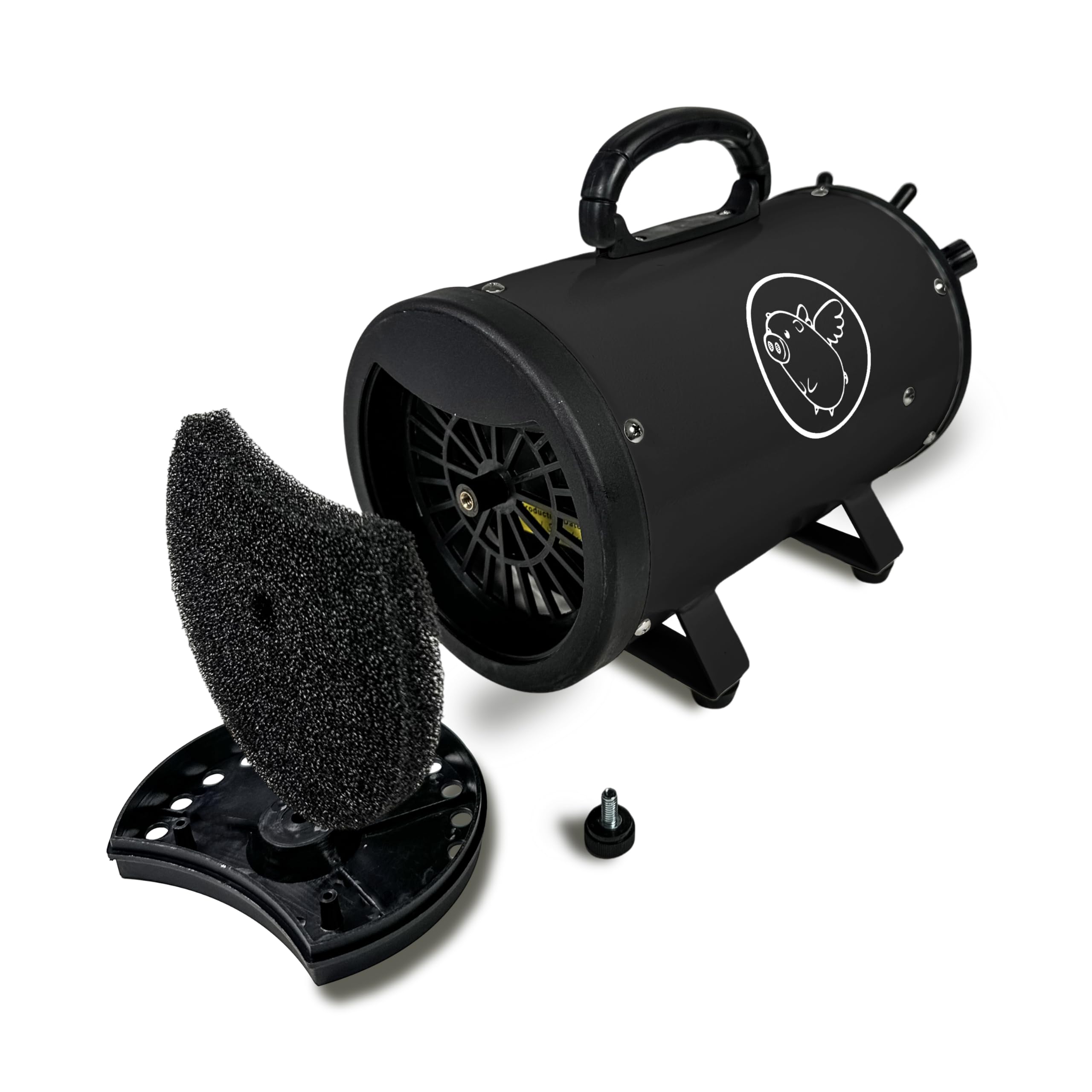 Flying Pig Grooming Flying One heater-vent detail highlights built-in warmth feature.