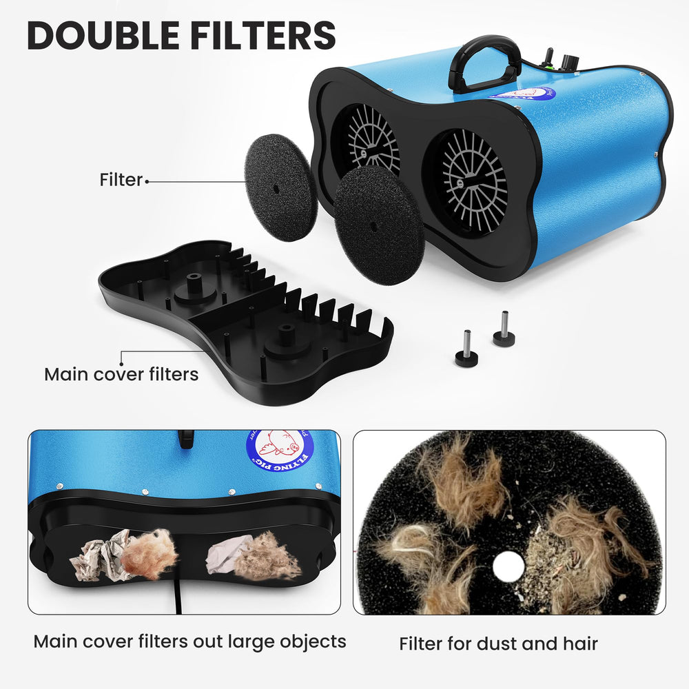 Flying Pig metal-shell construction protects against wear during frequent professional use
