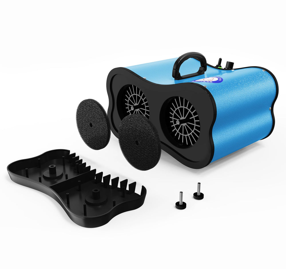 Flying Pig wide flat nozzle supports broader coverage for quicker sessions