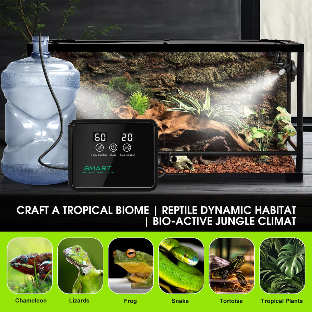 FMATOZ tank-free design connects to large water sources for extended operation