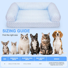 Foamio anti-slip bottom keeps bed securely in place on floors.
