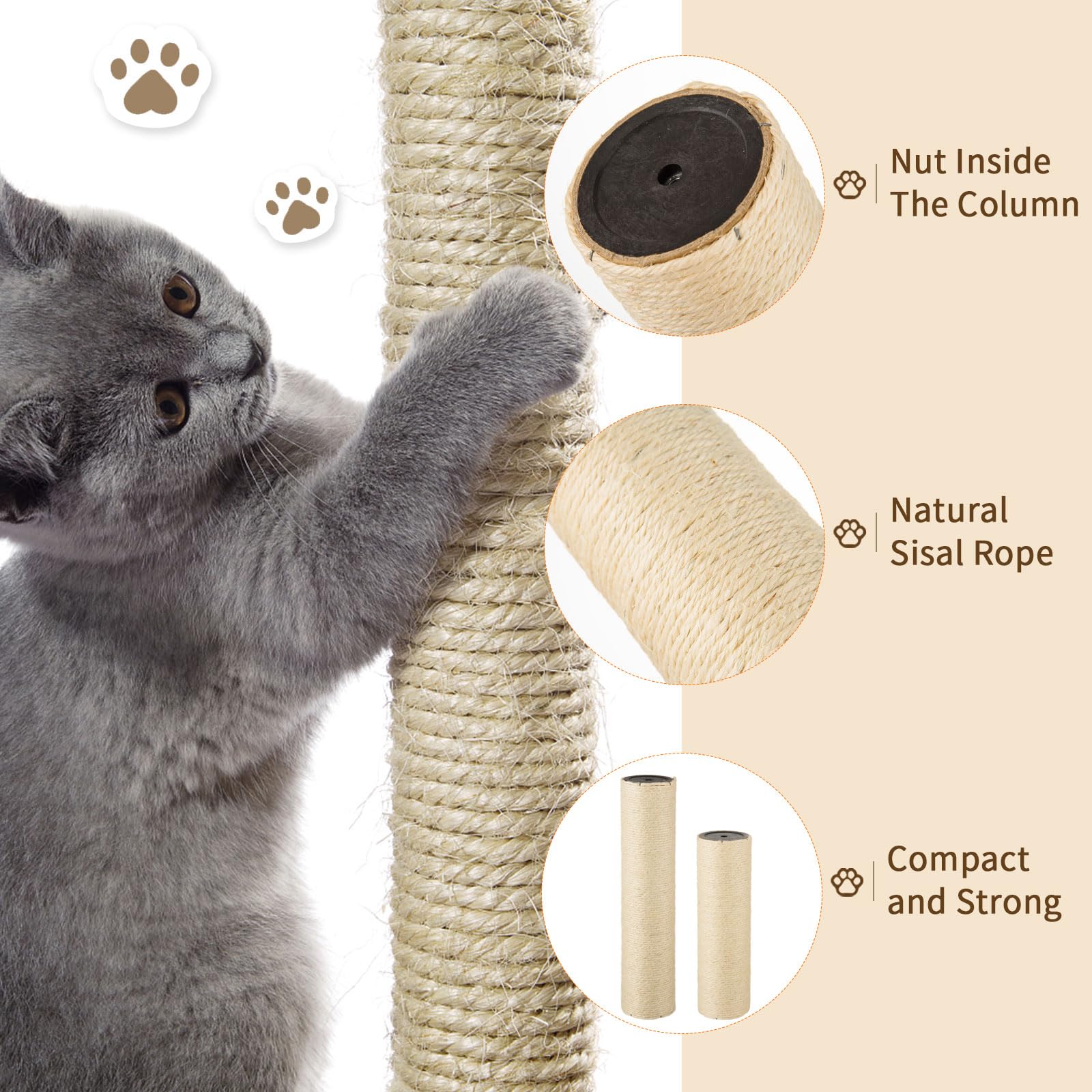 FOBSME kit includes M8 screws and Allen key for quick installation