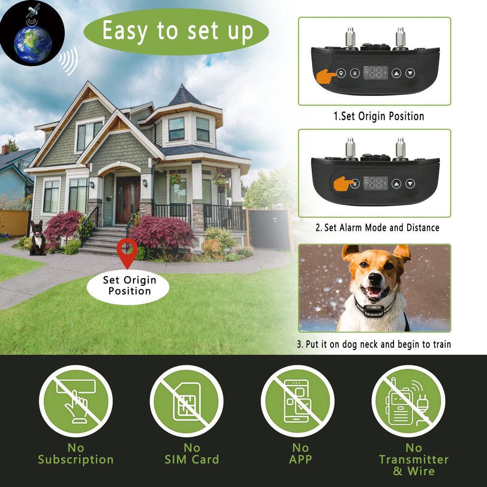 FOCUSER GPS boundary radius adjustment visual for flexible play areas