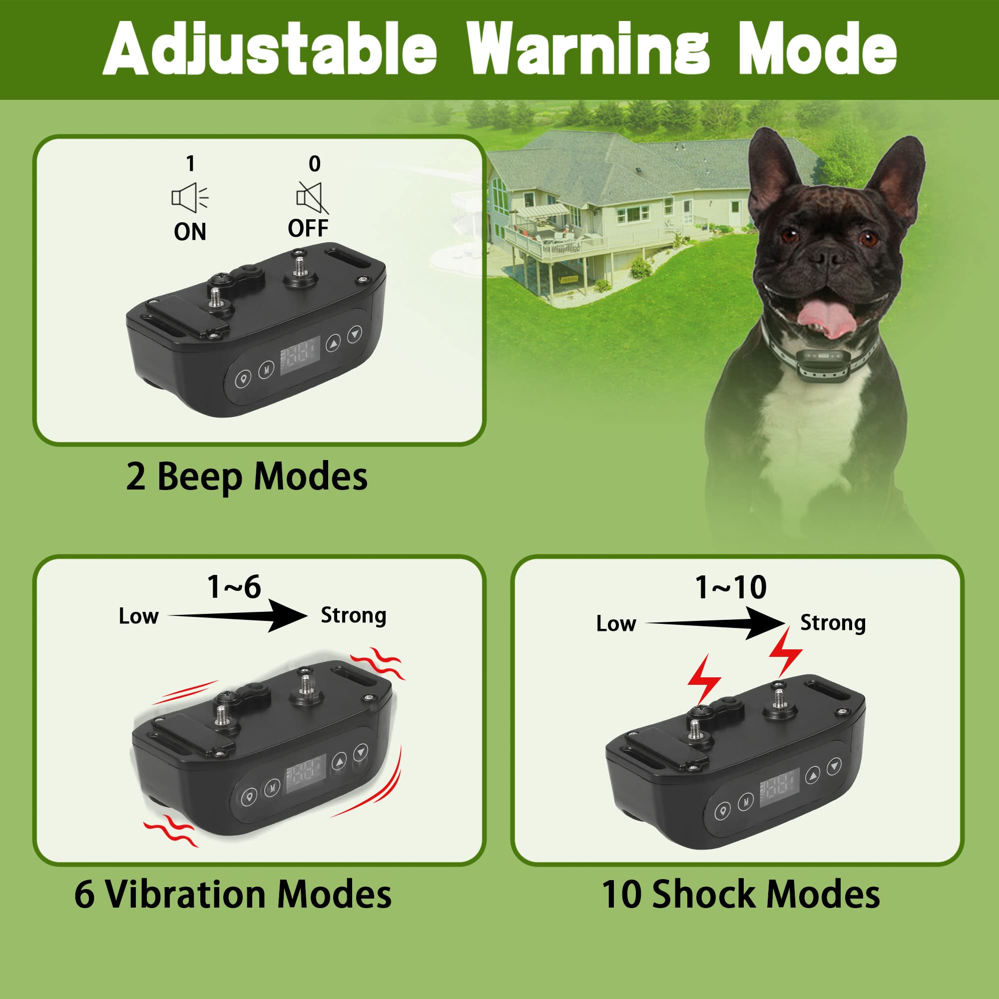 FOCUSER rechargeable collar charging image highlighting long-lasting battery