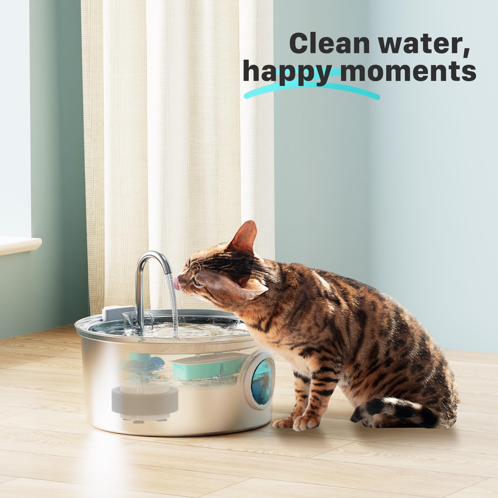 FOFNON compatibility with 3.2L cat and 7L dog fountains