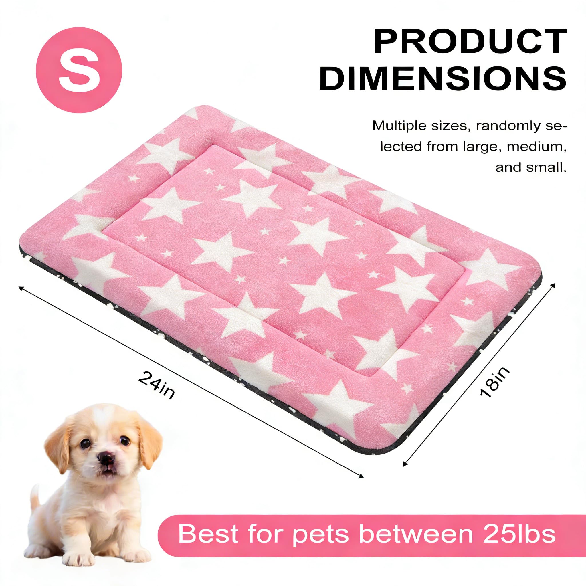 Fogkiss dog bed mat plush nap surface promotes relaxed naps for your pet.