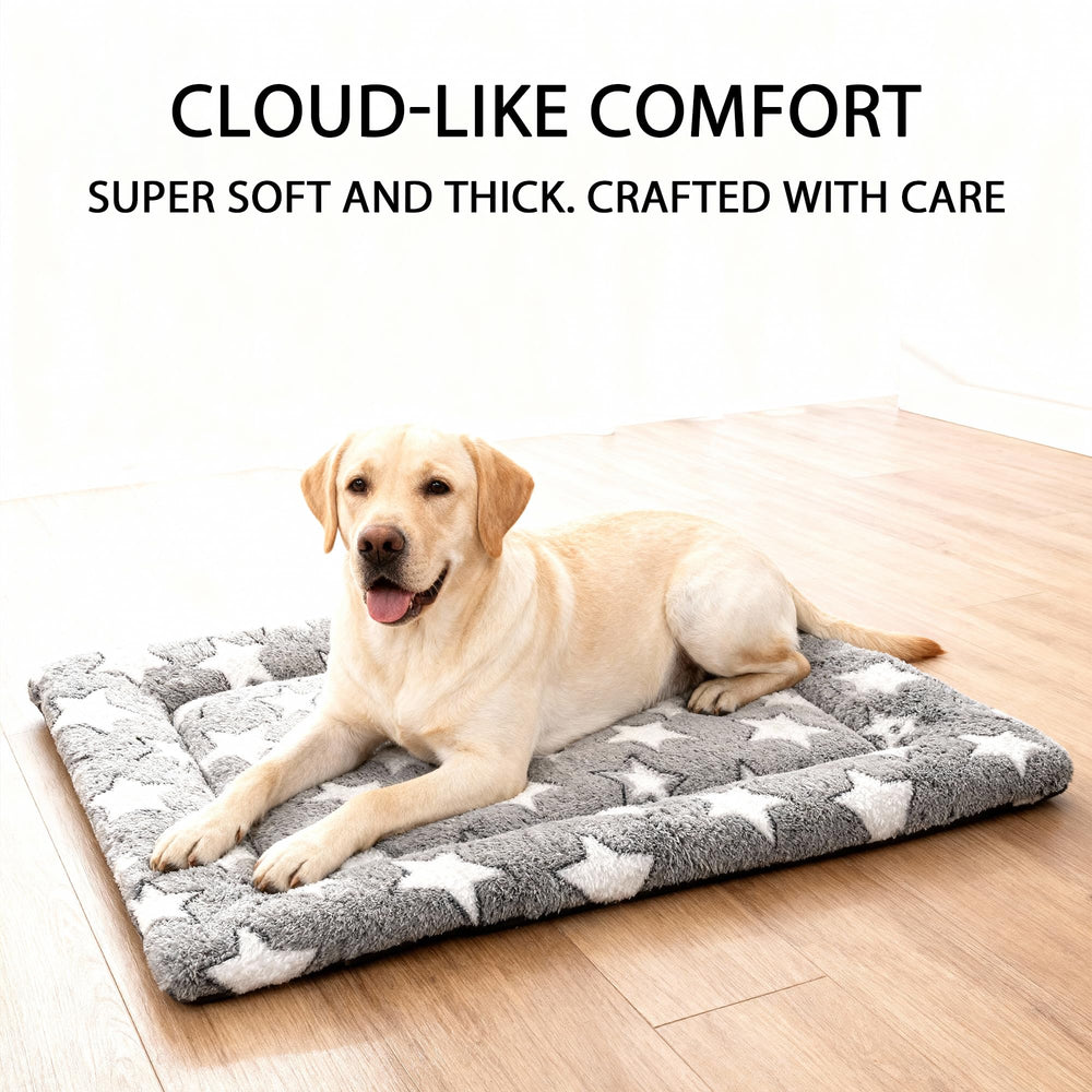 Fogkiss Dog Bed Mat portable design for travel and crate use.