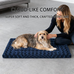 Fogkiss dog bed mat soft cushioning supports joints during rest.