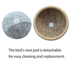 FOIBURELY 4.5 inch nest size fits small birds