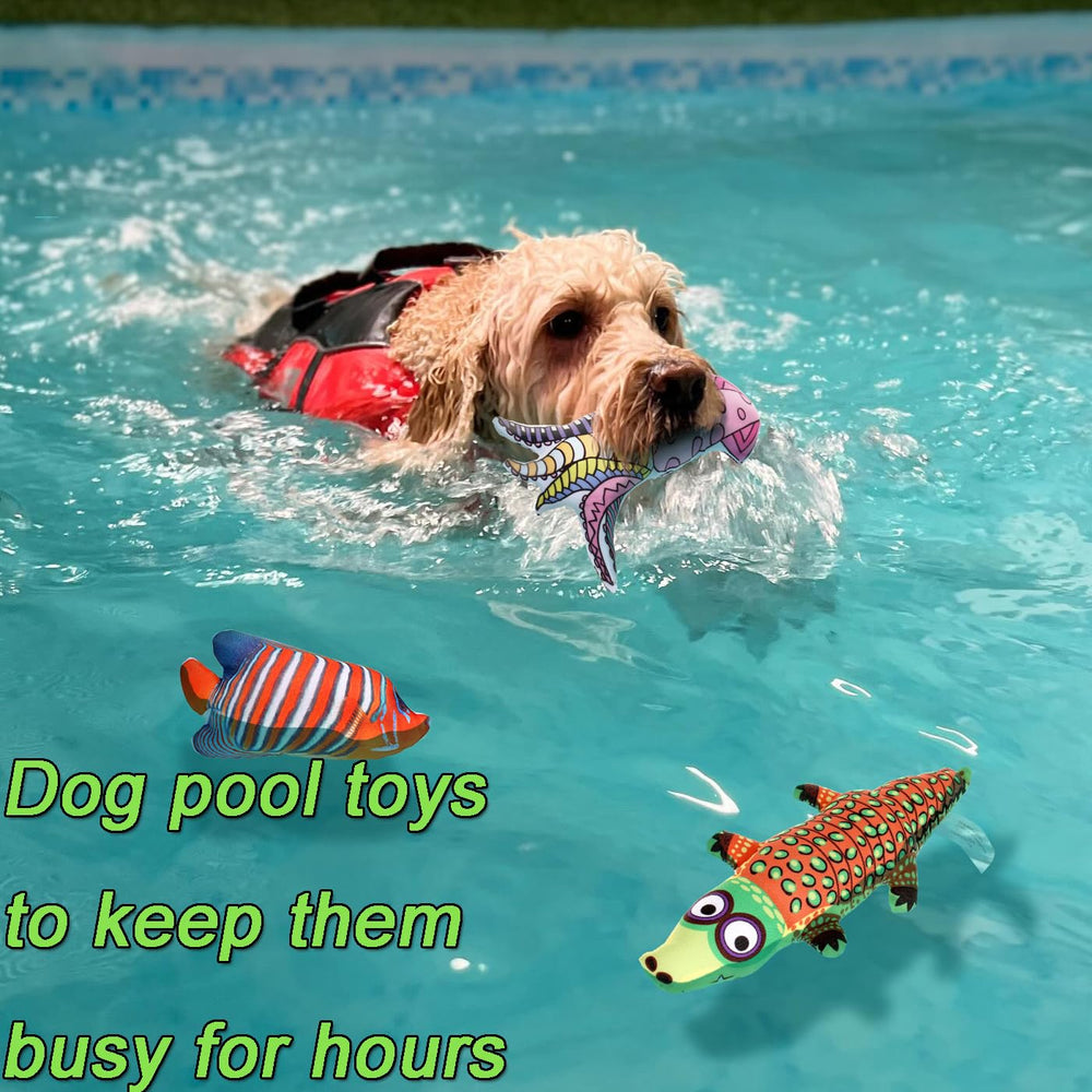 FONBALLOON PARTY floating dog toy in pool for summer fun
