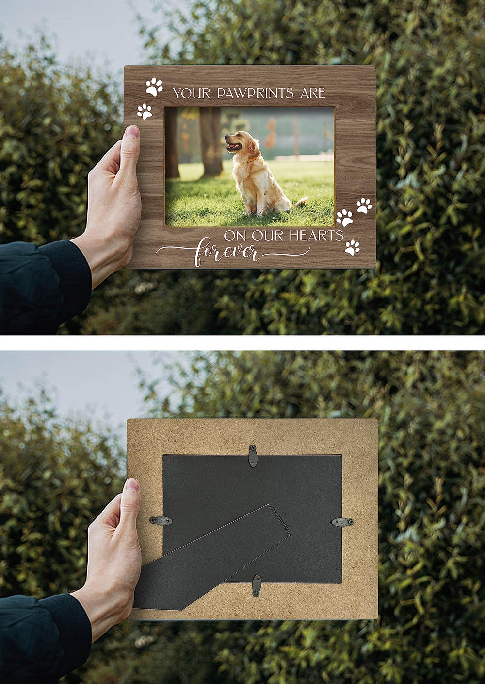 FONDCANYON handmade wood frame decor for warm home displays.
