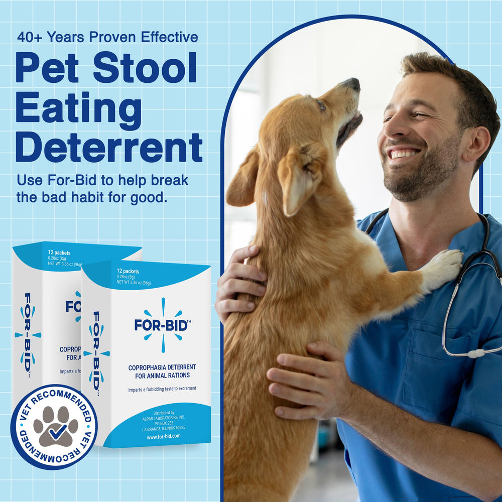 For-Bid powder-dispensing-dog-bowl, ready to sprinkle on meals.