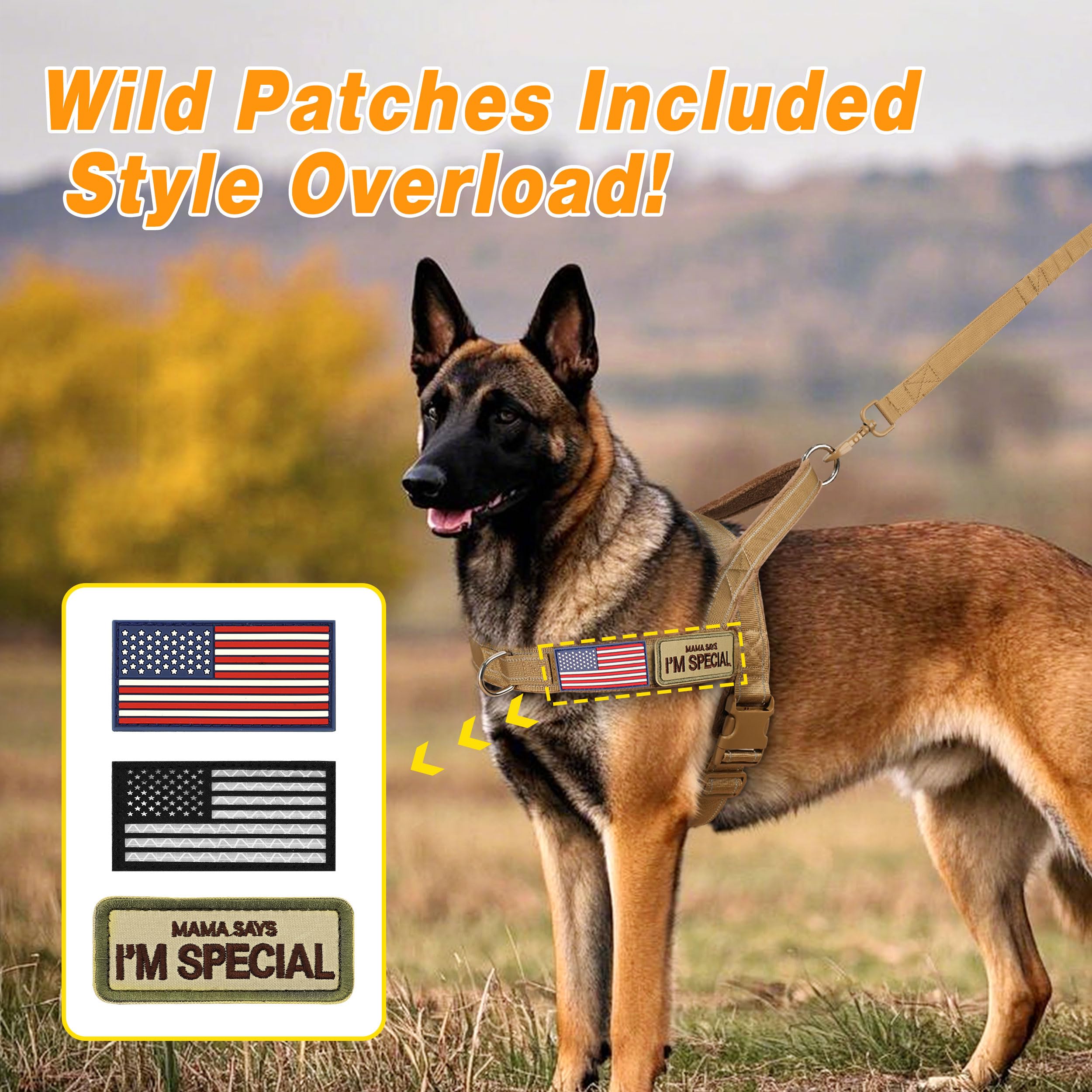 Forestpaw 1000D nylon construction provides tear and wear resistance.