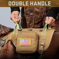 Forestpaw collar with foldable handle and quick-release buckle detail.