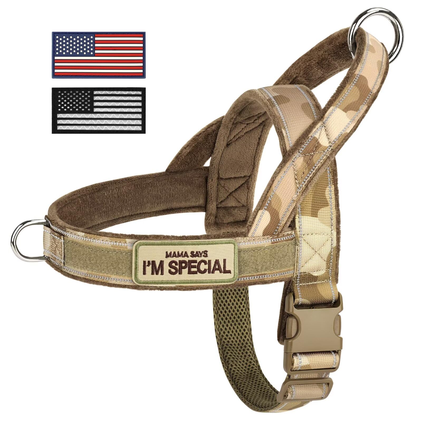 Forestpaw night-walk safety with reflective strip for visibility.