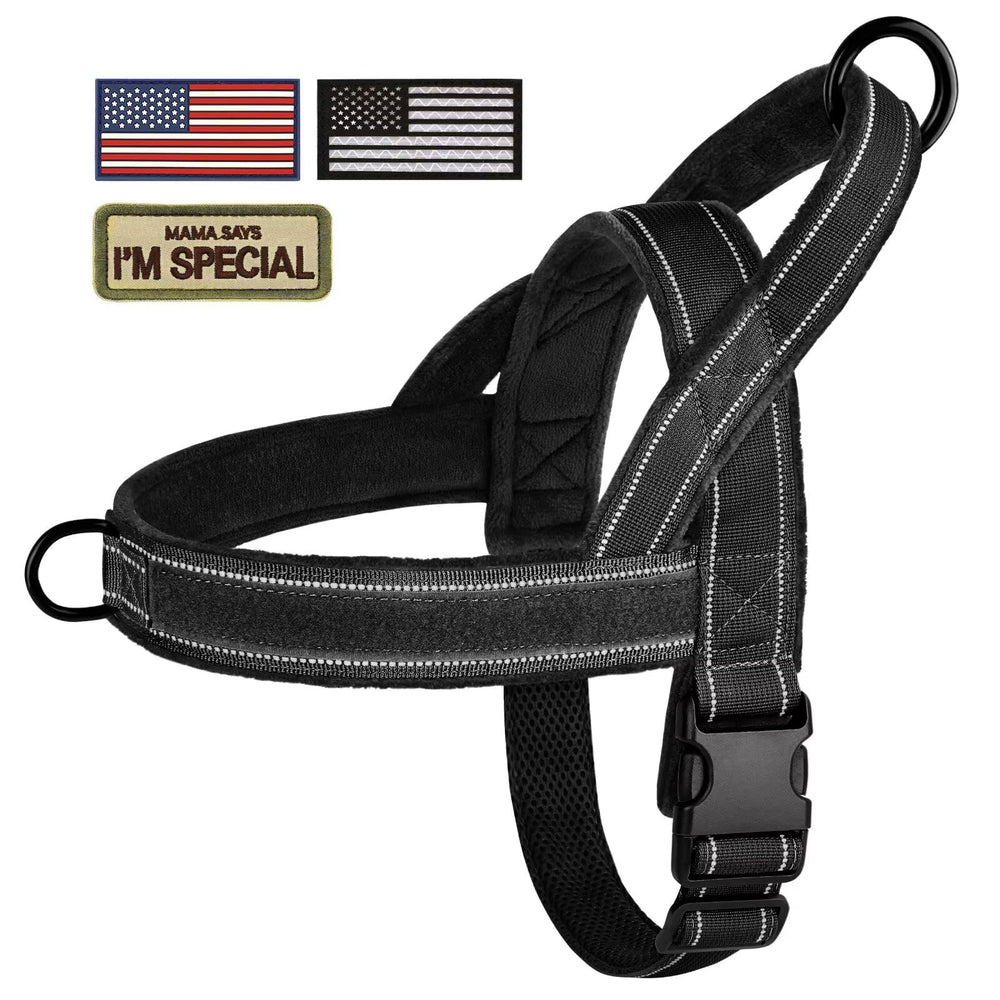 Forestpaw wide-gap handle offers easy control during training and walks.