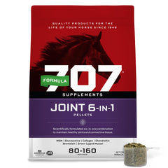 Formula 707 Joint 6in1 pellets in alfalfa-wheat base for joint support