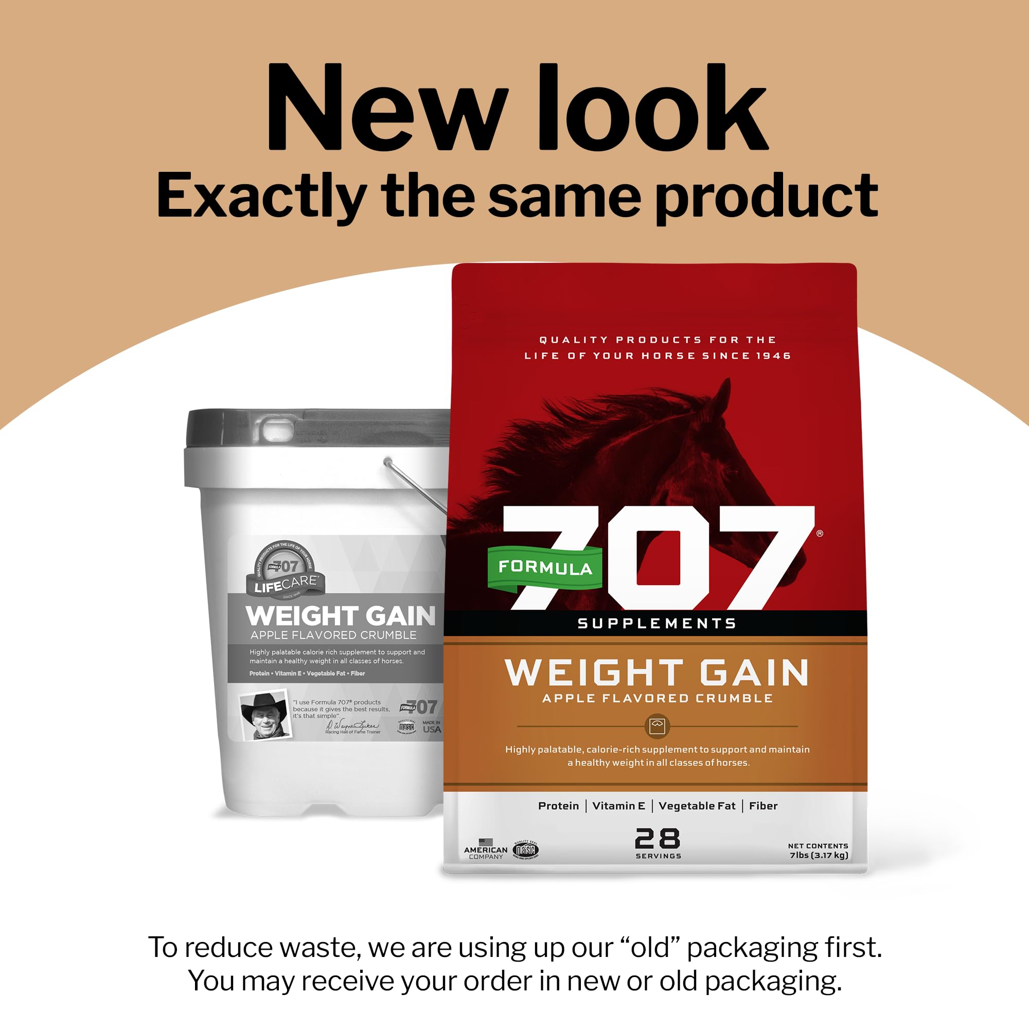 Formula 707 palatable crumbles closeup highlighting easy feed for appetite and calories