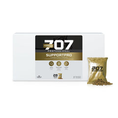 Formula 707 Support Pro box with convenient daily packs for horses, calming support