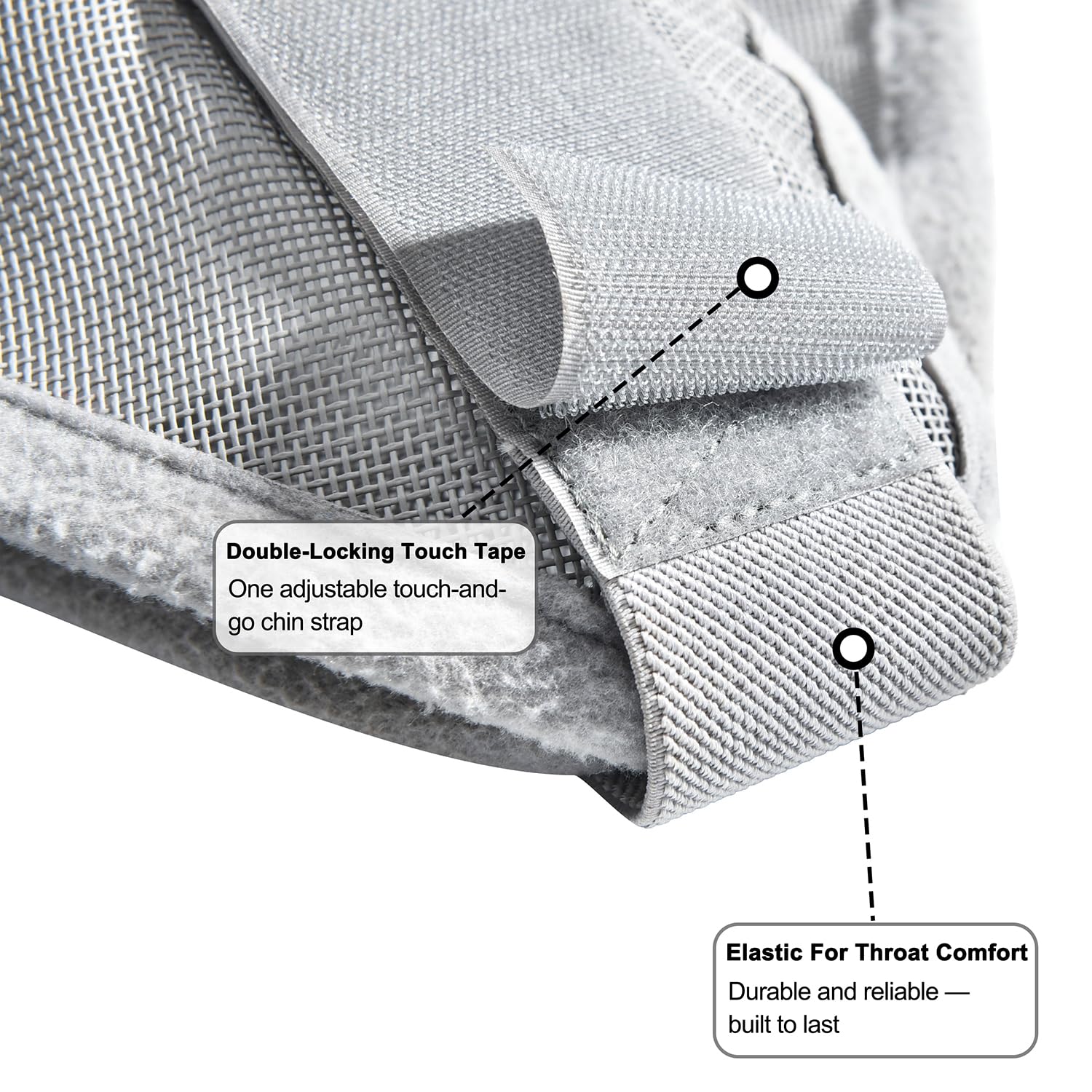 Breathable comfort mesh keeps horses cool on hot days