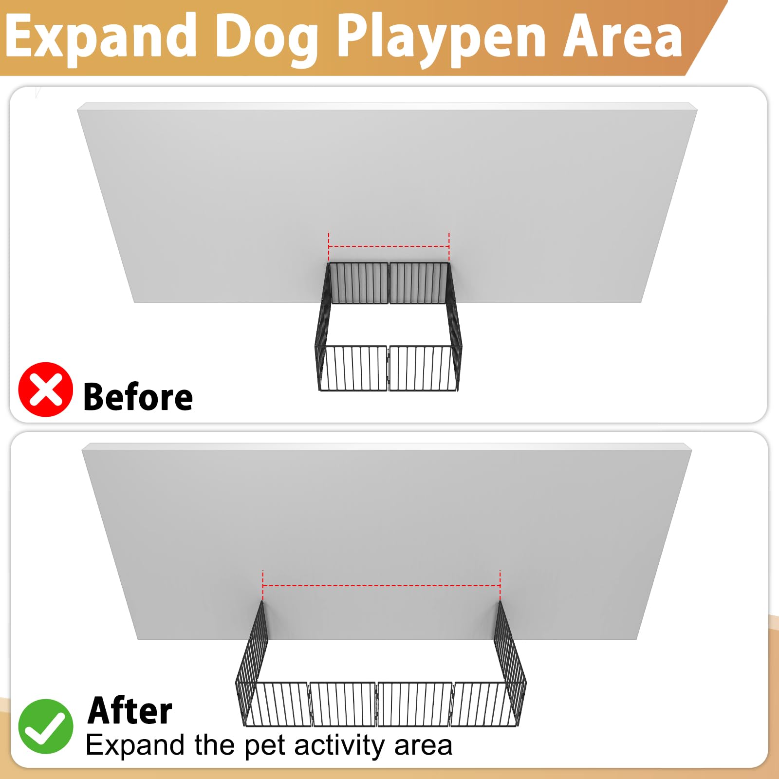 ForoGore dog-pen accessory in yard setting.