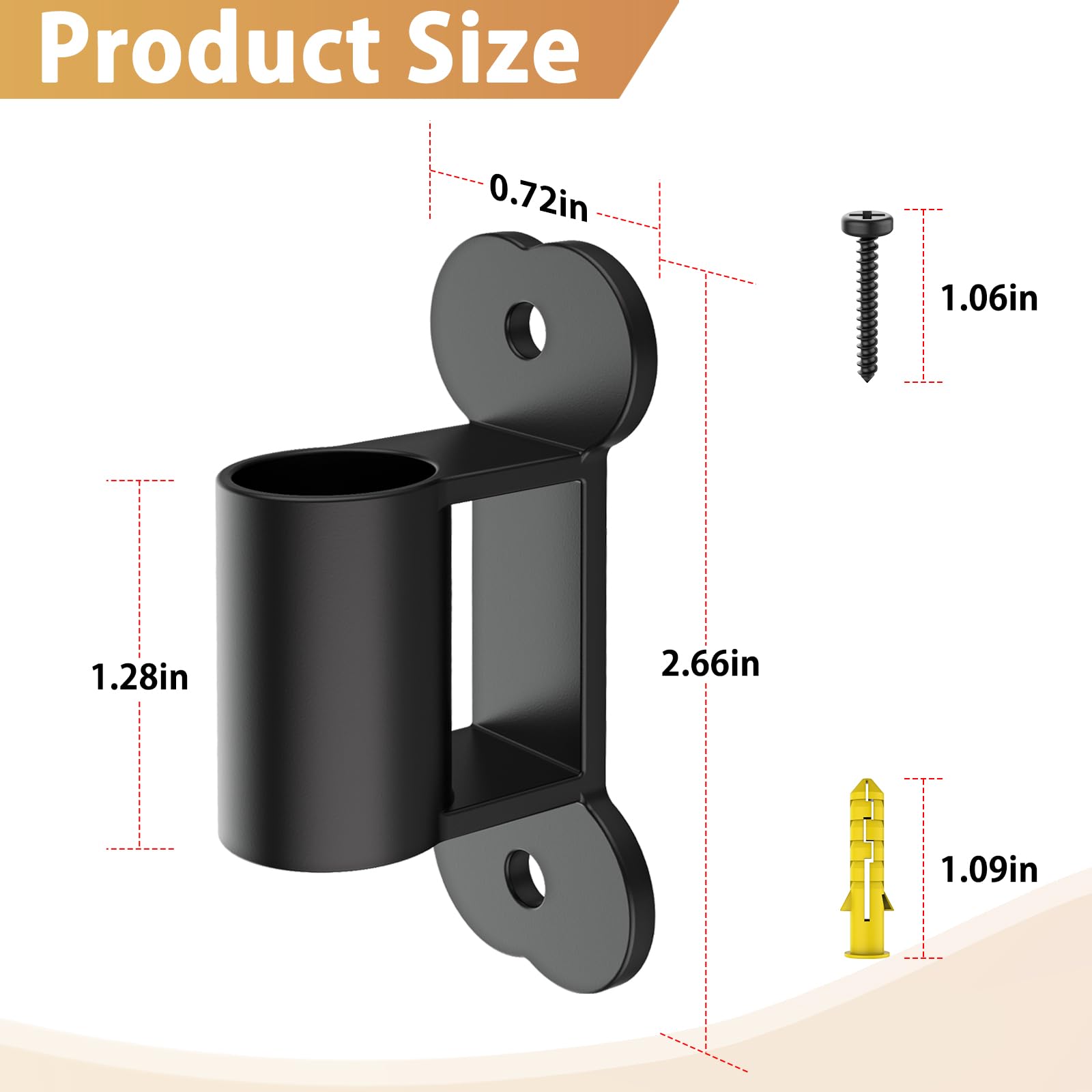 ForoGore wall-mounted dog-pen anchor resists pulls up to 50 lb.