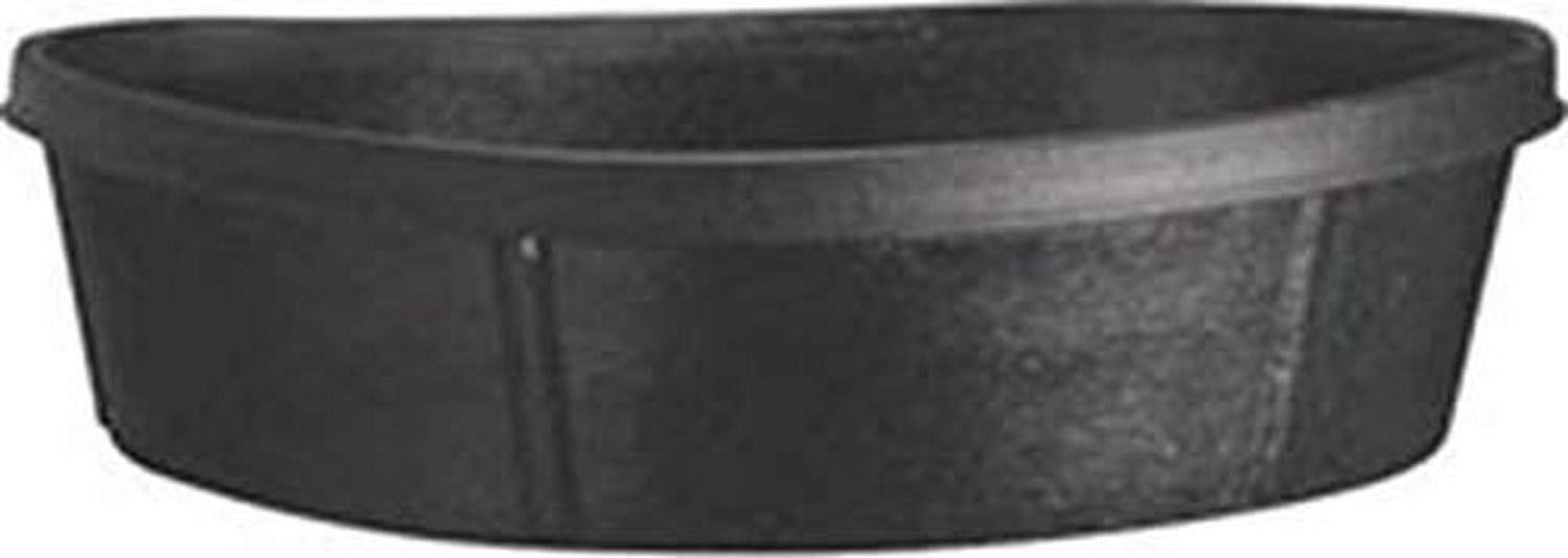 Fortex Feeder Pan for dogs and horses, 3-gallon, durable rubber for general feeding