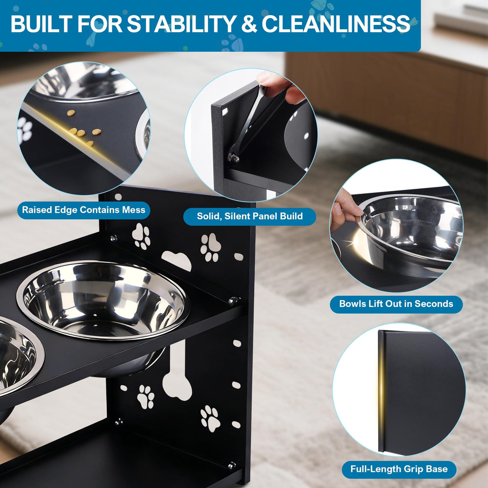 FORUP level dining configuration for traditional elevated feeding