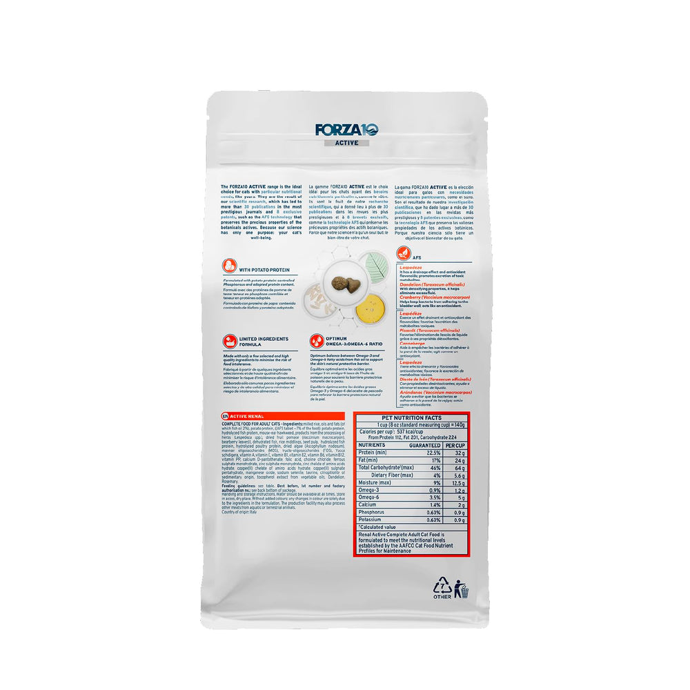 Forza10 hydrolyzed-protein ingredient close-up emphasizing digestibility for cats.
