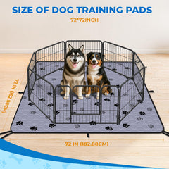 Fostanfly non-slip bottom pad keeps the mat in place on hard floors.