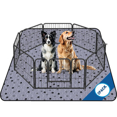Fostanfly non-slip washable pee pad 63x63, keeps pad stable on smooth floors.