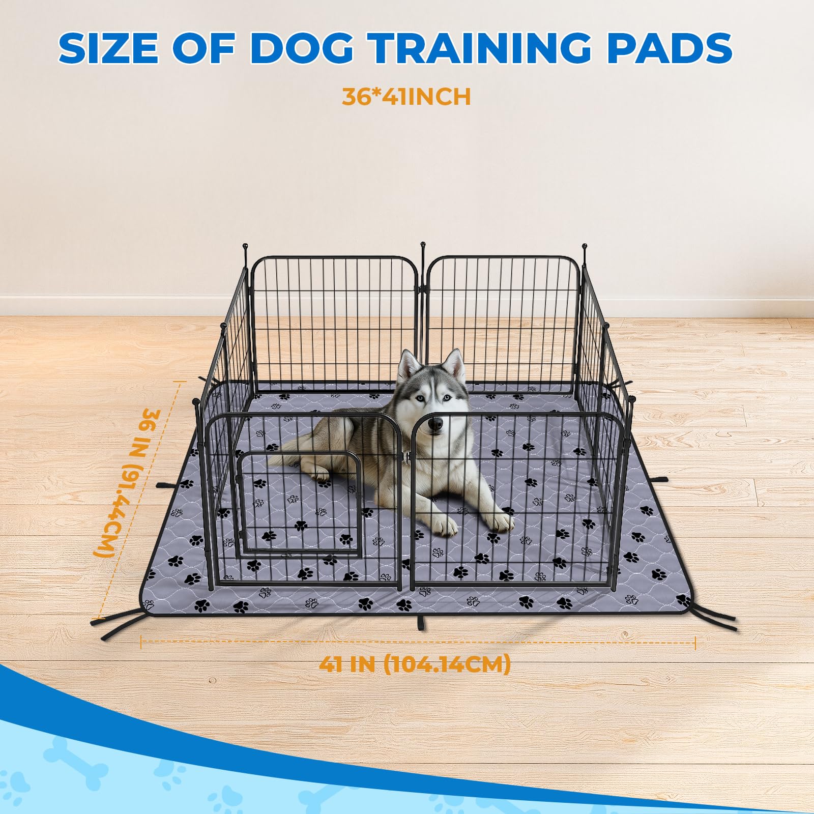 Fostanfly ultra-absorbent four-layer pad absorbs spills effectively.