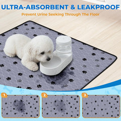 Fostanfly ultra-absorbent four-layer pad, absorbs accidents effectively for tidy rooms.